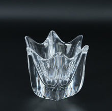 Load image into Gallery viewer, Signed Orrefors &quot;Belle Tulip&quot; Heavy Crystal Bowl – 4&quot; x 4.5&quot; – Sweden
