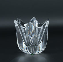 Load image into Gallery viewer, Signed Orrefors &quot;Belle Tulip&quot; Heavy Crystal Bowl – 4&quot; x 4.5&quot; – Sweden
