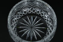 Load image into Gallery viewer, Brilliant Cut Crystal Serving Bowl • 8" Round x 4" Tall • Deep Starburst, Fan &amp; Diamond Pattern Centerpiece

