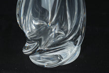 Load image into Gallery viewer, St Louis Crystal Bud Vase Swirl Optic Glass France 8 Inch
