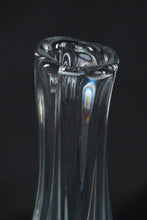 Load image into Gallery viewer, St Louis Crystal Bud Vase Swirl Optic Glass France 8 Inch

