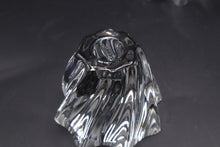 Load image into Gallery viewer, Baccarat Oreste Crystal Candle Holders Pair Signed France
