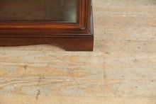 Load image into Gallery viewer, Philip Reinisch Sheffield Collection Lighted Curio Cabinet – Solid Wood, Cherry Finish
