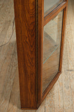 Load image into Gallery viewer, Carolina Heritage Lighted Curio Cabinet – Real Wood, Mirrored Back
