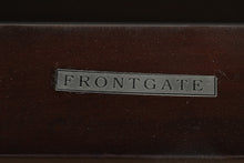 Load image into Gallery viewer, Frontgate Curved Slat Wood Bench Stool
