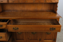 Load image into Gallery viewer, Cushman Colonial Creations Maple Buffet with Hutch
