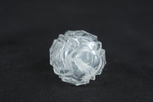 Load image into Gallery viewer, Vintage Cut Glass Crystal Salt and Pepper Shakers Faceted Clear Set
