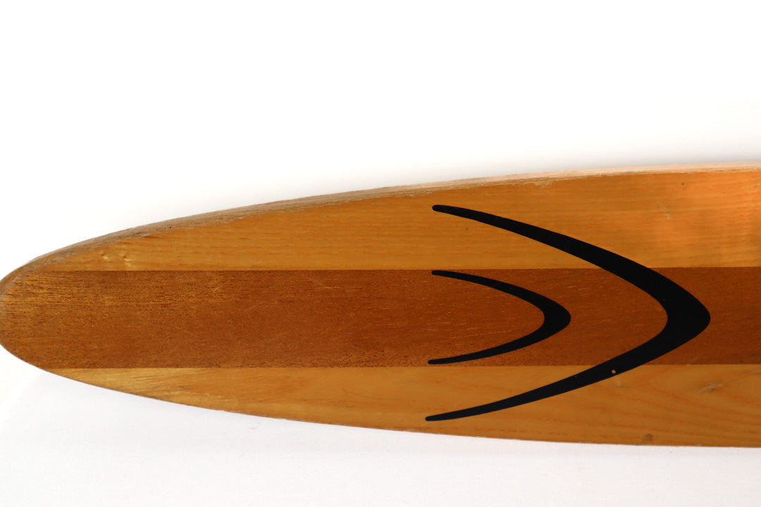 alfredo mendoza salomon water ski Cypress Gardens Alfredo Mendoza Slalom Water Ski With Original Box 1950s