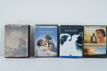 Load image into Gallery viewer, Romance Drama DVD Lot 4 Ghost Notebook Pride Prejudice Bridges Madison County

