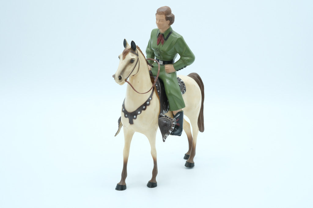 Vintage 1950s Dale Evans & Buttermilk by Hartland Plastics