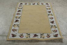Load image into Gallery viewer, Dalyn Veranda 178 Yellow Fruit Border Area Rug 39 x 54 Made in Egypt
