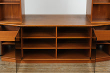 Load image into Gallery viewer, Mid-Century Danish Bookcase &amp; Media Cabinet by Komfort – 64.5” Wide
