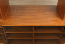 Load image into Gallery viewer, Mid-Century Danish Bookcase &amp; Media Cabinet by Komfort – 64.5” Wide
