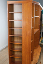 Load image into Gallery viewer, Mid-Century Danish Bookcase &amp; Media Cabinet by Komfort – 64.5” Wide
