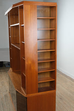 Load image into Gallery viewer, Mid-Century Danish Bookcase &amp; Media Cabinet by Komfort – 64.5” Wide
