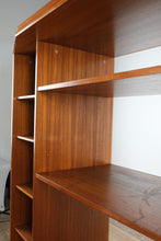 Load image into Gallery viewer, Mid-Century Danish Bookcase &amp; Media Cabinet by Komfort – 64.5” Wide
