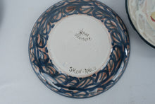 Load image into Gallery viewer, KAM Denmark Skovbilled Hand Painted Art Pottery Plates Set of 7 Monthly Botanical 725 Inch
