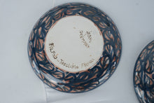 Load image into Gallery viewer, KAM Denmark Skovbilled Hand Painted Art Pottery Plates Set of 7 Monthly Botanical 725 Inch
