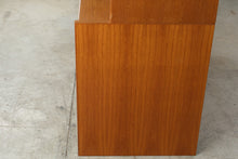 Load image into Gallery viewer, Danish Modern Teak Display Cabinet with Glass Doors and Lower Storage Made in Denmark
