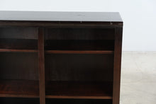 Load image into Gallery viewer, Dark Wood 3 Foot Tall Bookcase with Adjustable Shelves
