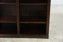 Load image into Gallery viewer, Dark Wood 3 Foot Tall Bookcase with Adjustable Shelves

