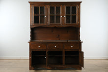 Load image into Gallery viewer, Dark Pine Buffet and Hutch
