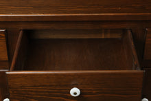 Load image into Gallery viewer, Dark Pine Buffet and Hutch
