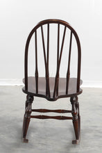 Load image into Gallery viewer, Dark Pine Windsor Rocking Chair
