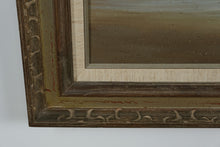 Load image into Gallery viewer, Original David Forbis Coastal Oil Painting – “Boats at Rest” – 44&quot; x 31.5&quot; Framed Seascape

