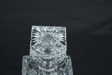 Load image into Gallery viewer, Waterford Crystal Square Whiskey Decanter Cut Crystal 95 Inch Signed
