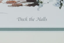 Load image into Gallery viewer, William Mangum Signed “Deck the Halls” Framed Print – Gallery Edition
