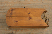 Load image into Gallery viewer, Decorative Pine Sled – Rustic Display Piece

