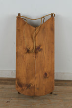Load image into Gallery viewer, Decorative Pine Sled – Rustic Display Piece
