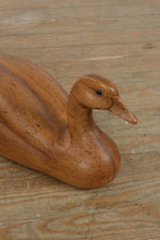 Load image into Gallery viewer, Rustic Duck Figurine – Wood-Look Composite Decorative Accent (21&quot; x 8&quot; x 10&quot;)
