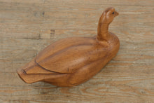 Load image into Gallery viewer, Rustic Duck Figurine – Wood-Look Composite Decorative Accent (21&quot; x 8&quot; x 10&quot;)
