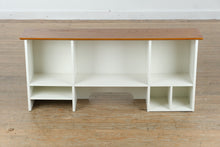 Load image into Gallery viewer, Two-Tone Desktop Organizer with Open Shelves
