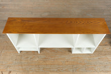 Load image into Gallery viewer, Two-Tone Desktop Organizer with Open Shelves
