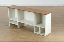 Load image into Gallery viewer, Two-Tone Desktop Organizer with Open Shelves
