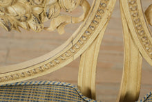 Load image into Gallery viewer, Early 1900s Carved Hotel Lobby Settee with Custom Upholstery
