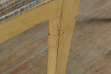 Load image into Gallery viewer, Early 1900s Carved Hotel Lobby Settee with Custom Upholstery
