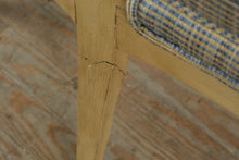 Load image into Gallery viewer, Early 1900s Carved Hotel Lobby Settee with Custom Upholstery
