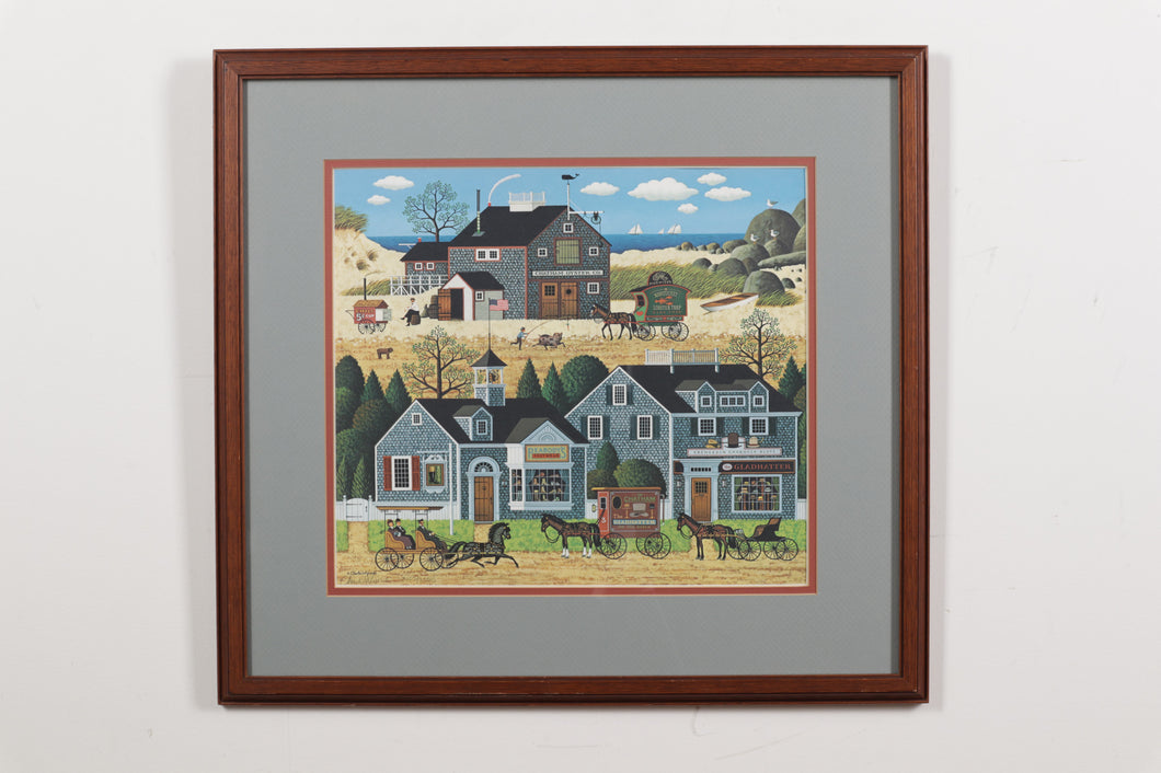 Devilstone Harbor Lithograph by Charles Wysocki