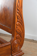 Load image into Gallery viewer, Diamond Patterned Solid Pine Queen Bed
