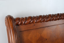 Load image into Gallery viewer, Diamond Patterned Solid Pine Queen Bed
