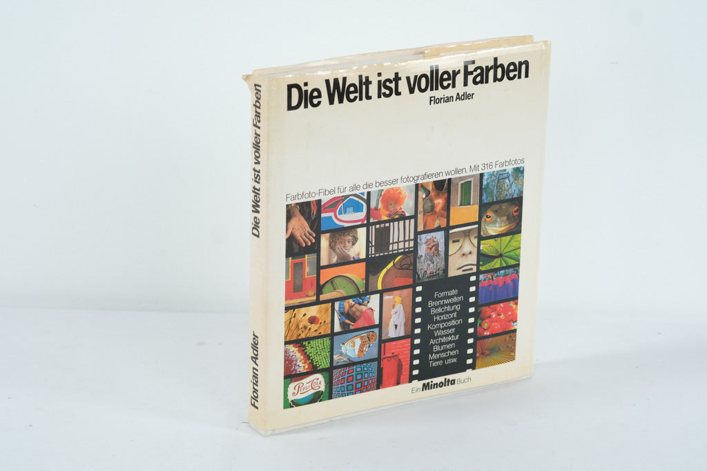 Die Welt ist voller Farben – Florian Adler (1978, Minolta) Photography Book – German