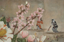 Load image into Gallery viewer, Dimitry Alexandroff The Chinese Bowl Framed Floral Asian Print 34x24
