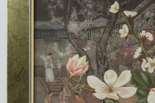 Load image into Gallery viewer, Dimitry Alexandroff The Chinese Bowl Framed Floral Asian Print 34x24

