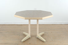 Load image into Gallery viewer, Chromcraft Postmodern Dining Table with 6 Swivel Chairs
