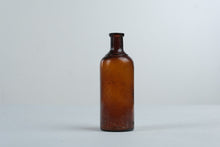 Load image into Gallery viewer, Antique Dioxogen Amber Glass Medicine Bottle Oakland Chemical Company 7 Inch
