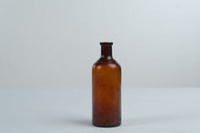 Load image into Gallery viewer, Antique Dioxogen Amber Glass Medicine Bottle Oakland Chemical Company 7 Inch
